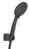 ARMATURA KRAKÓW KFA Bateria wannowa ścienna termostatyczna MOZA BLACK 5734-010-81 z natryskiem punktowym 841-220-81